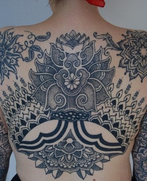 Black Henna Tattoo Designs