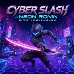 CYBER SLASH – NEON RONIN – Free Online Game
