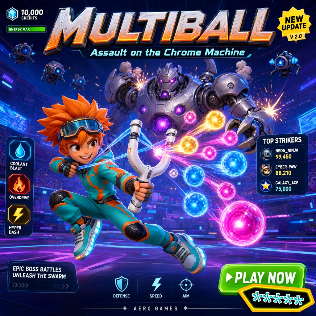 MULTIBALL — Assault on the Chrome Machine – Free Online Game