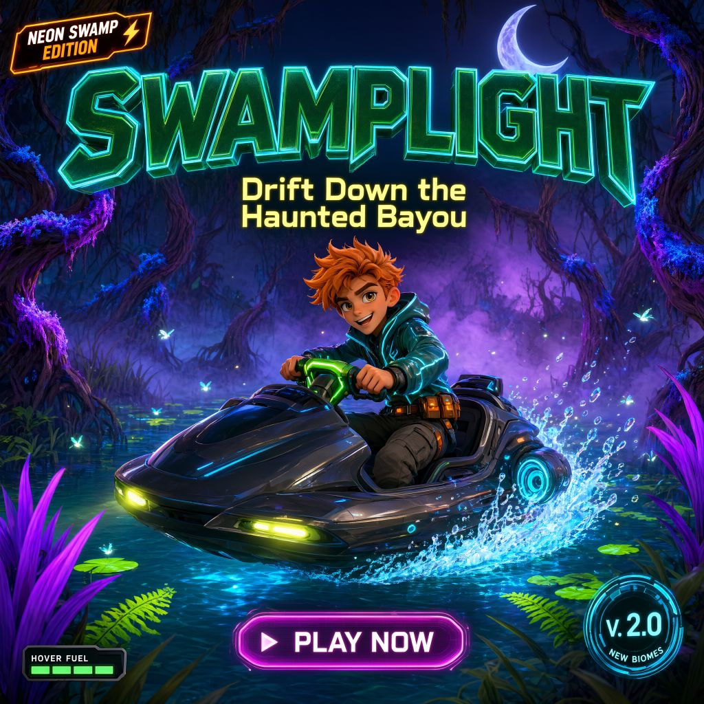 SWAMPLIGHT — Drift Down the Haunted Bayou – Free Online Game